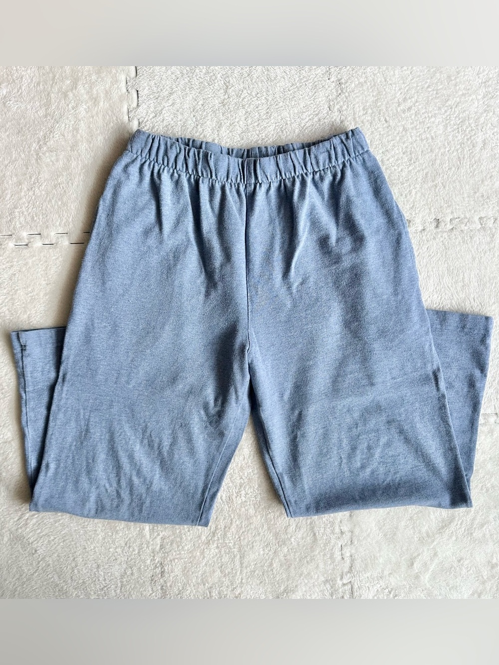 Brandy Melville Light Blue Wide Leg Sweatpants, M-L